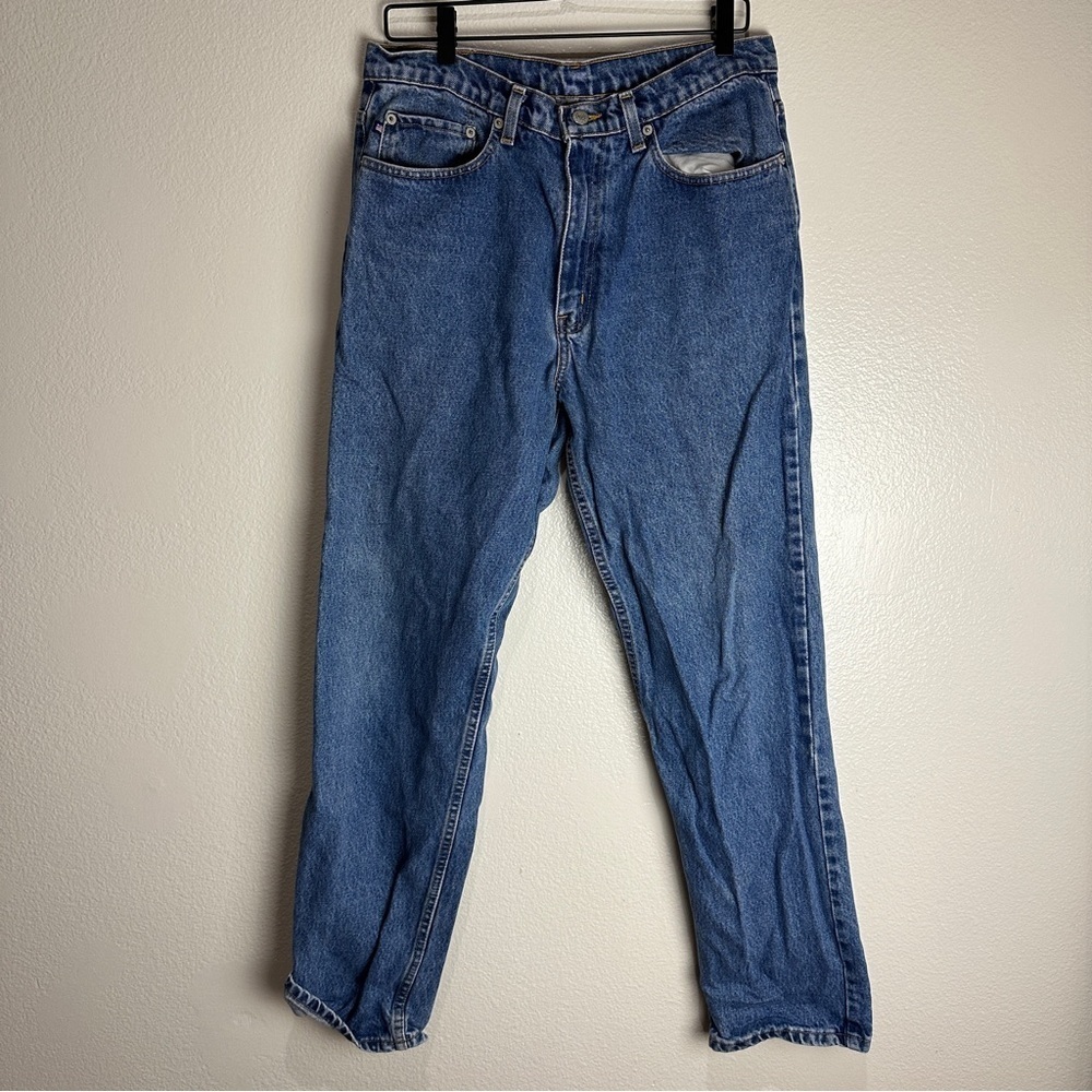 Ralph Lauren Denim Jeans Relaxed Size 34X34 Vintage